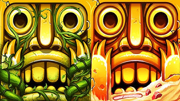 Temple Run 2 Lost Jungle VS Blazing Sands Android iPad iOS Gameplay HD