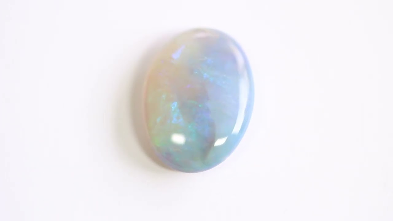 Semi black opal 4.28ct double sided