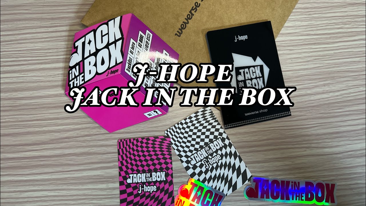 J-HOPE - [JACK IN THE BOX] WEVERSE Album A Version
