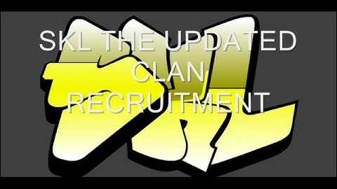 SKL Mw3 Wii Clan Recruitment