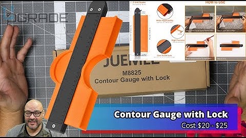 Contour Gauge with Lock