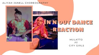 IN N OUT | Mulatto | Aliya Janell Choreography | Queens N Lettos | Dance Reaction | Dance