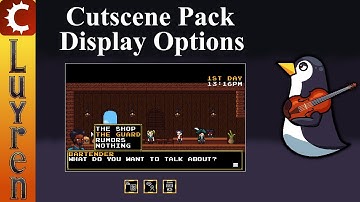 Luyren Stencyl Tutorial Series #3-3: Cutscene Resource Pack Display Options