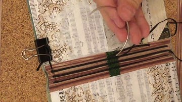 Midori style binding 4 signature flow journal