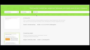 How to find and copy a Classkick lesson from their assignment library