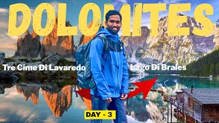 Hike To Tre Cime Di Lavaredo + Lago di Braies Road Trip | Dolomites Italy Guide for Indians