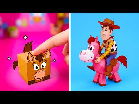 Paper Toy Story 5 Adventure! 📖 Amazing Paper Crafts & DIY Ideas