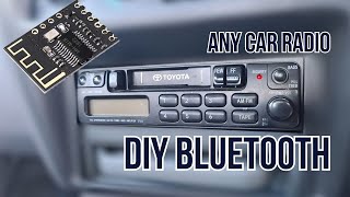 DIY Bluetooth any car radio under $2