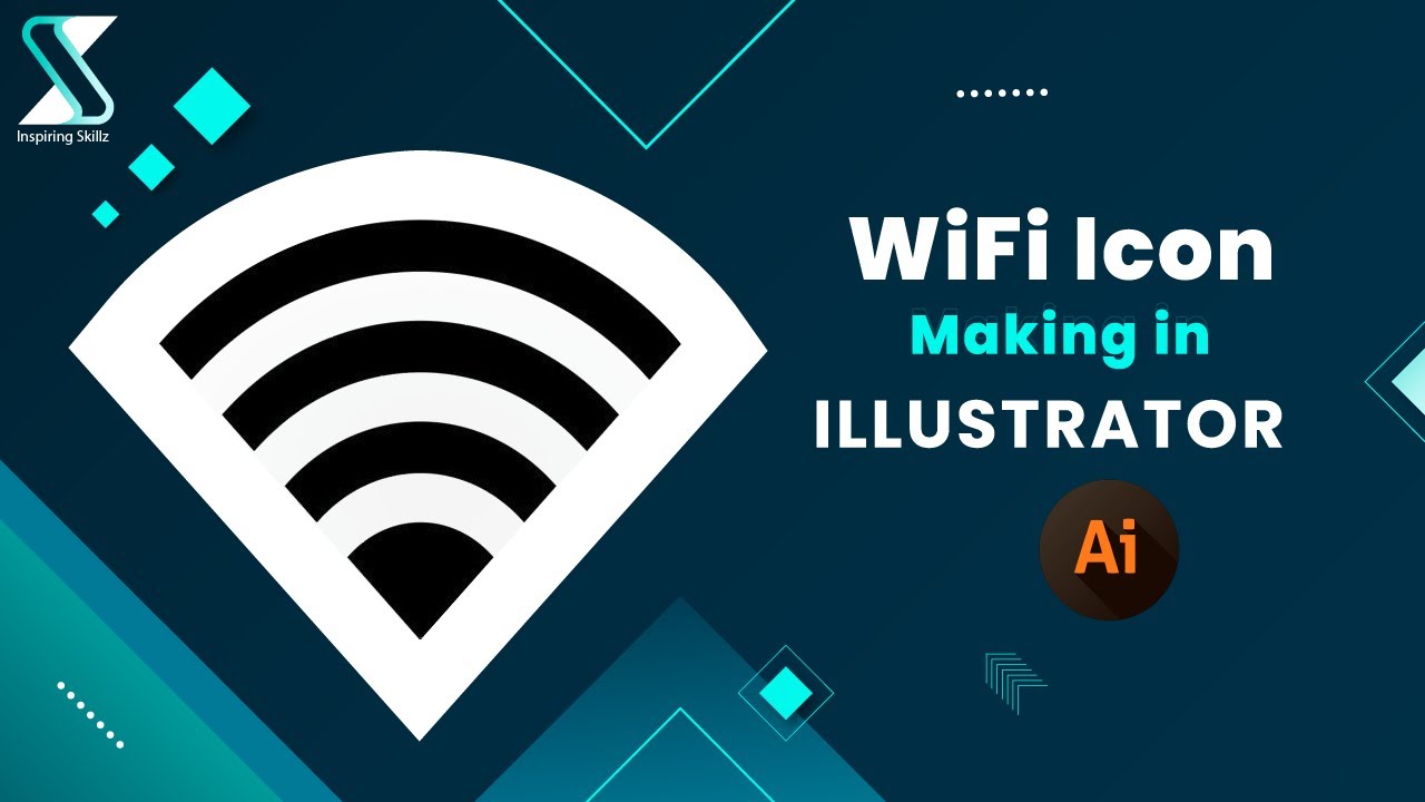 Adobe Illustrator Tutorial | WiFi Icon Design