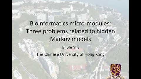 25. Three problems related to hidden Markov models