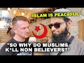 British Imam Claims Muslims Are Peaceful Then Tommy Robinson Responds