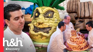 2 Grandiosos pasteles étnicos de asombroso tamaño | Cake Boss | Discovery H&H