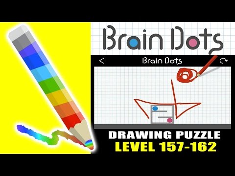Brain Dots - Draw and Solve : Level 157-162 - Easy Way To Win (ios Gameplay)