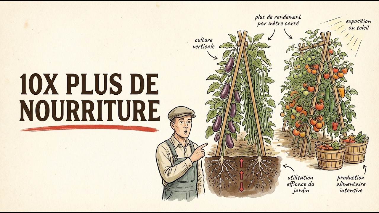 15 cultures inattendues qui prospèrent lorsqu’on les fait pousser sur treillis