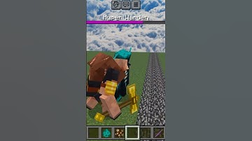 Hyper warden VS mutant piglin brute #minecraft #minecraftpe #mutantallmob #mutantmobs #gaming