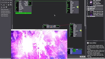 Isadora layering picture and video