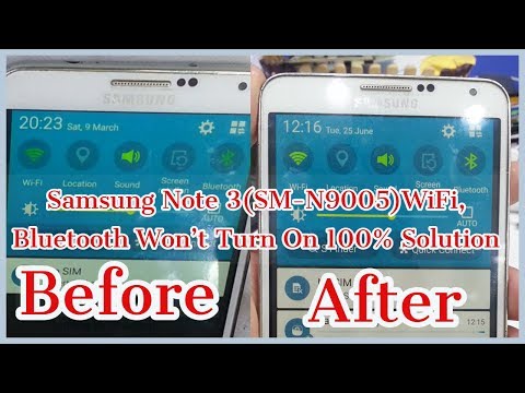 Samsung Note 3 (SM-N9005) WiFi Not Working 100% Solution