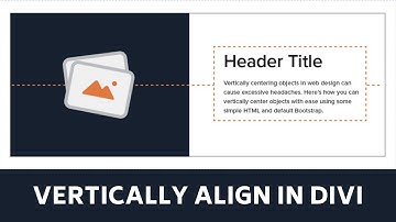 [Quick & Easy] How to vertically align content in divi theme