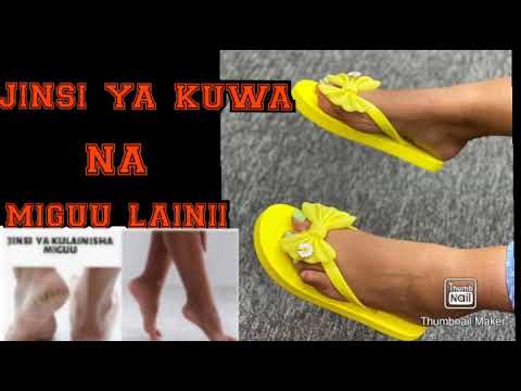 Video: Jinsi Ya Kuondoa Mafuta Kwenye Miguu Yako