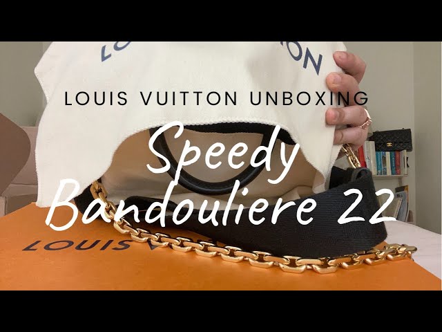 LV Speedy Bandouliere 22 Unboxing + First Impression