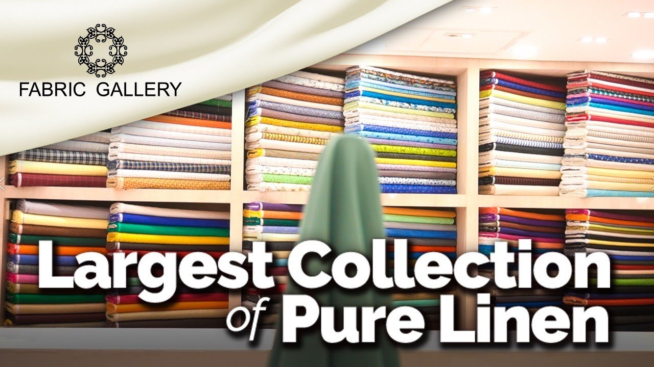 The Largest Collection of Pure Linen Fabrics in Sri Lanka YouTube