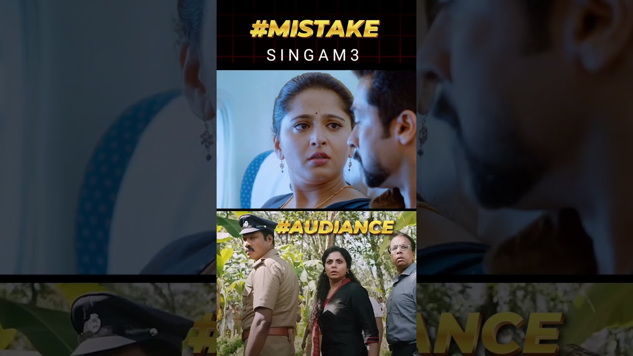 singam 3 Movie mistake by surya 