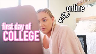 College Day In My Life | First Day of Online College at ASU