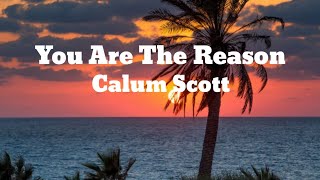 Video thumbnail of "You Are The Reason - Calum Scott/( Lyrics and music )"