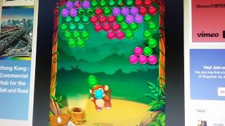 Monkey Bubble Shooter Gameplay On Y8 Bubble Shooter Game screenshot 5