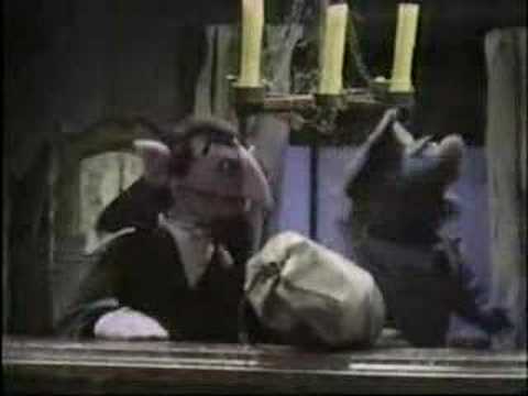 The Count counts letters to himself - Classic Sesame Street