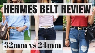 hermes belt size guide