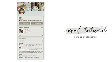 discord nitro themed carrd tutorial — © crdais