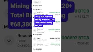TGL Network Se Bitcoin Mining ₹68,000+ Earnings Proof 😱