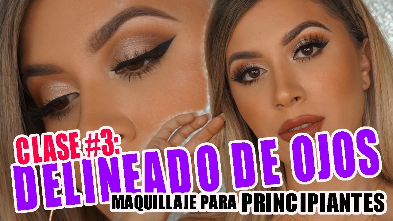 Como hacer delineado de gato? delineado de ojos en 5 min! Maquillaje