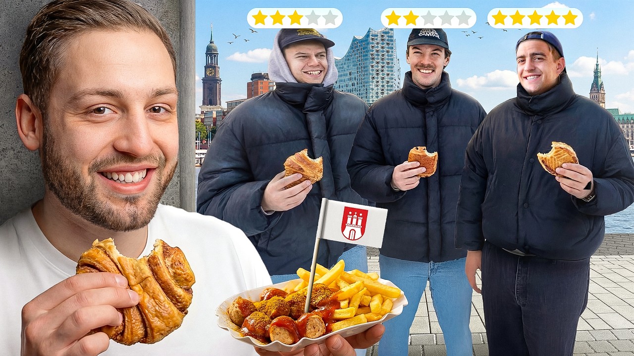 XXL Food Tour Hamburg! Wer findet den besten Food Spot?