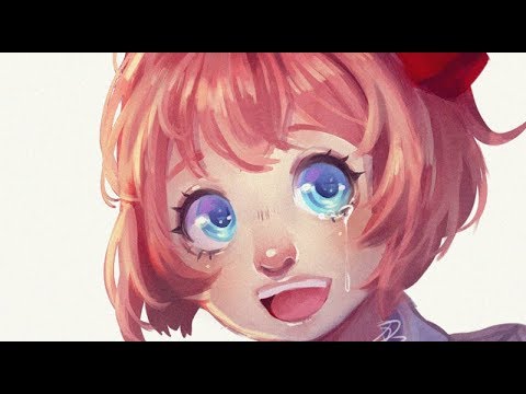 Digital Doodle - Doki Doki Literature Club Sayori! StrawberryMilkChu -  Illustrations ART street