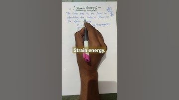 Strain Energy #Short.