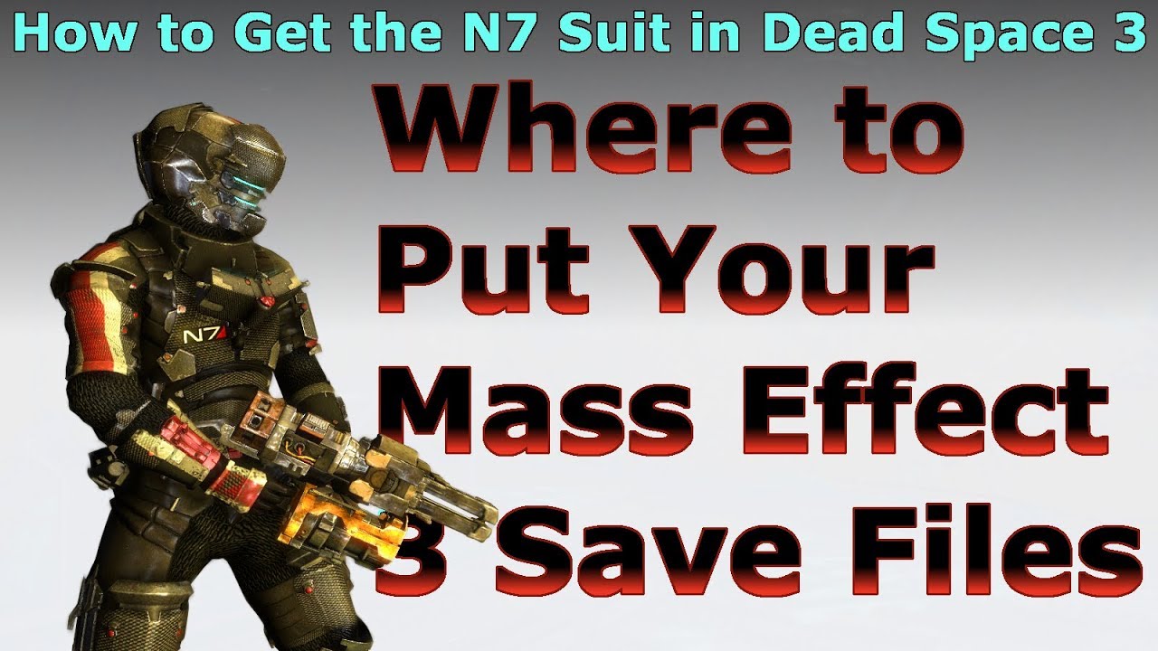 Suit Kiosk, Tips - Dead Space 3 Game Guide