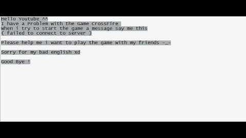 CrossFire Problem need help !!!