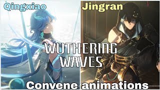 Qingxiao & Jingran's convene animations [Wuthering Waves 3.6]  