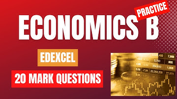 📌How To Answer 20 Mark A Level Economics B Questions WITH AN EXAMPLE - A Level Exam Technique