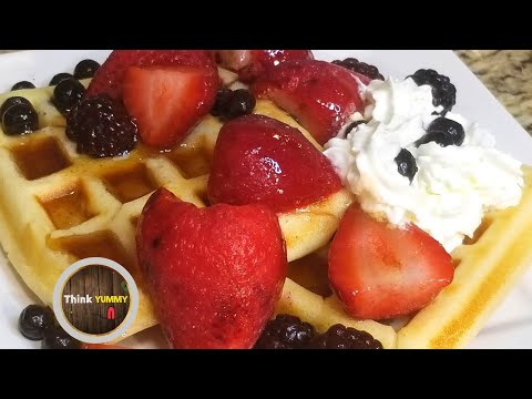How To Make Belgian Waffles