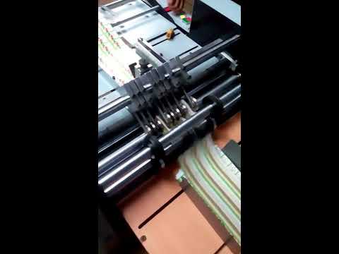 Automatic Sticker half cutting,Micro perforation & creasing machine