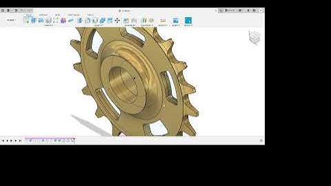 Bicycle Sprocket Design Using Autodesk Fusion 360