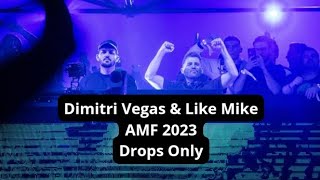 Dimitri Vegas & Like Mike @ AMF 2023 | Drops Only