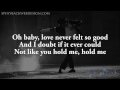 Michael Jackson Ft. Justin Timberlake - Love Never Felt so good [Lyrics On Screen]