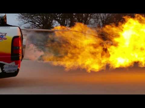 Flash Fire Jet Truck Thanksgiving Turkey Roast.