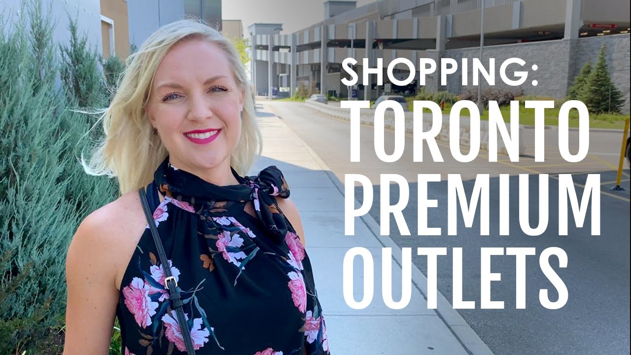 Shopping at Toronto Premium Outlets