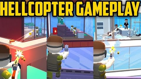 HellCopter Gameplay Walkthrough | Level 1 to 20 Completed | Level 1 Gamer