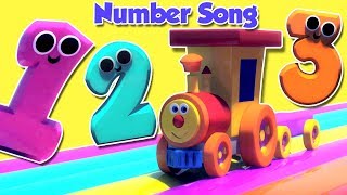 Ben The Train | Ben And The Numbers In Island | Nursery Rhymes For Children